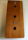 Vtg Wood Sunbeam Nautical Weather Station Barometer Temperature Humidity 6 5x16 