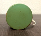 Vintage Duncan Butterfly Yo-yo - Wood - Green   Gold Sparkles 1950-60
