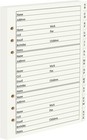 Address Book Refill Pages With Alphabetical Tabs  Large Print 600 Contacts Re   