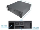 Rosewill 4u Server Chassis Rackmount Case   11x 3 5  Bays  3x 2 5  Devices  Atx 