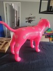 Victoria   s Secret Pink Large Life Size Dog Display Polka Dot Mannequin