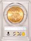 1900  20 Gold Double Eagle Coin Pcgs Ms65 Pre-1933 Us Gold