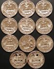 1968-1979 S Washington Quarter Proof Run 11 Coin Set Us Mint  Minor Issues