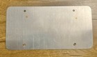 Original Delaware Political License Plate Blank Unused Sample Test Governor Base