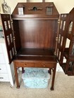 Georgian Mahogany Dollhouse Liquor Cabinet And Base Maitland Smith