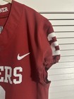 2017 Oklahoma Sooners Game Issued Worn Used Nike Football Jersey