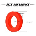 30pcs Beer Washer Silicone Coupling Gasket Replacement Keg Tap    