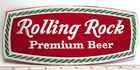 Vintage Rolling Rock Premium Beer Large Jacket Back Patch Latrobe Pennsylvania