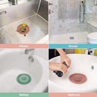 Drain Strainers Hair Catcher Shower Drain Covers Protector Flexible Tpr Mater   