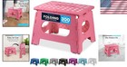 Space-saving 9-inch Folding Step Stool - Non-slip Safety - Great For Every Room