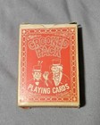 Vintage Rare The Crooked Pack Playing Cards Complete Deck Red 1969 Hong Kong Htf