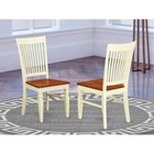 Dining Chair Buttermilk   Cherry  Wec-bmk-w