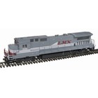 Atlas Ho Scale   Dash 8-40b   Lmx  8582   Silver Dc Version   10004347