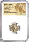 Tiberius Ar Denarius Silver Tribute Penny Roman Coin 14-37 Ad - Certified Ngc Au