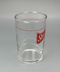 Storz Beer Shell Glass   Vtg Tavern Barware Advertising   Man Cave Bar Decor