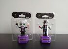 2 Solar Powered Dancing Toy Bobblehead - Solar Day Of The Dead Grooms Tested 