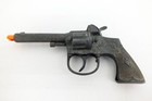 Vintage Hubley Hub Die Cast Cap Gun Pistol Revolver 6 Inch Toy Works