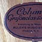 Antique Record Brush Duster Ithaca Ny Columbia Grafonolas Records Allens Music