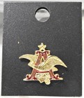 12 - Vintage Anheuser Busch Logo Lapel  Tie Or Hat Pins - Eagle In A - Nos