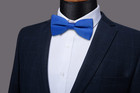 Pre-tied Bow Tie Satin Solid Bowtie Adjustable Tuxedo Bowties For Men With Gift 