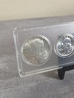 Uncirculated Us Coin Mint Set In Clear Plastic Holder - 5 Coins 1964 - Silver