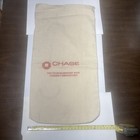 Vintage Chase Manhattan Bank Money Bag      Chase Currency Bag In Superb Condition