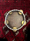 Antique Riqq   Frame Drum 30cm  12inch  Hybrid W Fish Skin   Beautiful Mosaic 