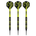 20 Gram Winmau Michael Van Gerwen Ambition Coated Brass Soft Tip Darts - Mvg