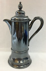 Simpson Hall Miller   Co  Silverplate Hinged Lid  Pitcher  1342 Antique vintage