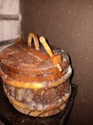 Dybbuk Box   Reliquary  Waxed Primitive Wood Box  Possibly Haunted