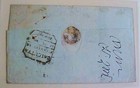 Mauritius Packet Letter 1854 B s Calcutta