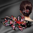 Women Crystal Rhinestone Hair Claw Clips Hairpin Fashion Hair Accessories Bling