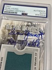 Sean Young Autographed Inscribed Card Ace Ventura Pet Detective Psa Dna Marino