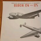 Bloch 174 175 French Reconnaissance Bomber Identification Poster No  303 10 1942