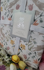 Nwt The Farmhouse Rachel Ashwell 60x84 Cotton Tablecloth Spring Rabbits Floral
