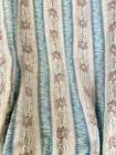 Antique 1920   s Roses Floral Light Cotton Fabric   Soft Powder Blue Blush Rose