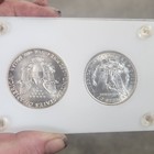 1887 Morgan Dollar   1987 American Silver Eagle  1 Silver Coin Set Uncirculated