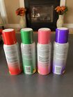 Wilton 1 5 Oz Color Mist  4 pack Food Color Spray Set Pink violet red green