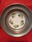 Vintage Feinn Zinn Pewter Bowl Ceramic Insert 95 