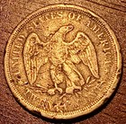 1875 Twenty Cent Piece 20c   vf  37k Mintage  220