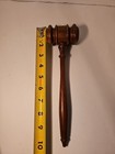 Vintage Wooden Gavel - Meetings   Judges   Auctioneers 10 Inches  Wood Court 