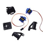 1set Sg90 Mg90s 9g Steering Gear Pan Tilt Two Axis Aerial Model Camera Mount