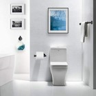 6pcs Bathroom Hardware Accessories Set Towel Bar Set Black