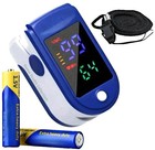 Finger Tip Pulse Oximeter Led Blood Glucose Meter For Hospital Household New
