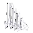 Boao 24 Pcs Plastic Easel Plate Stands Holders For Display 3 4 5 6 Inch Pictu   