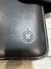 Franklin Covey Planner Nappa Leather Snap 6 Ring Binder Black Pockets Padded