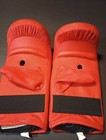 Title Classic Boxing Gloves Red