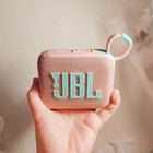 Jbl Go 4 Portable Waterproof And Dustproof Wireless Bluetooth Mini Speaker-pink