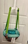 Evenflo Exersaucer Door Jumper Woodland Fox Baby Bouncer Hanging Seat Gray Aqua