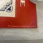 Vtg Original 16 X 20 1987  Budweiser Bud Beer Poster Anheuser Busch